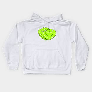 Green Tree Python Snake Kids Hoodie